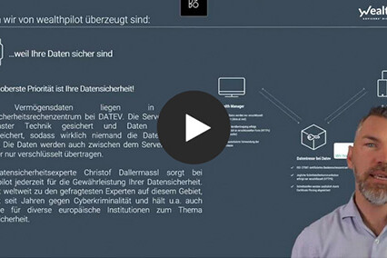 Wealthpilot Interface: Datensicherheit