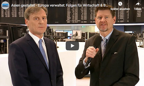 Wolfgang Köbler bei FinanceNewsTV: Asien gestaltet - Europa verwaltet