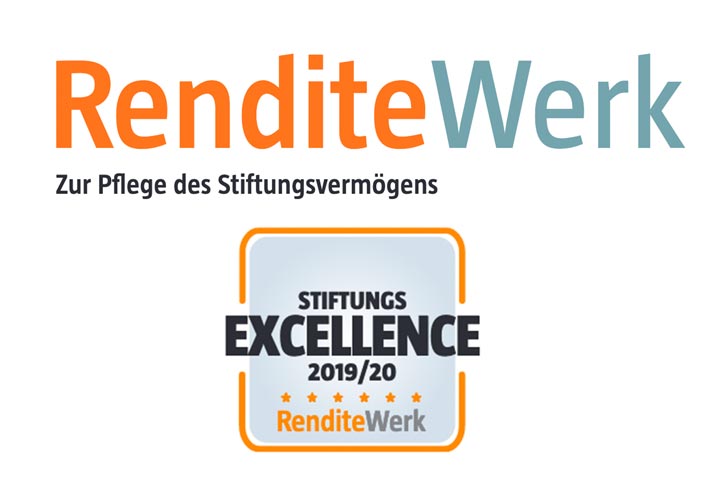 Auszeichnung von RenditeWerk für die KSW Vermögensverwaltung Stiftungs Excellence 2019/20