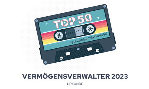 KSW Vermögensverwaltung unter den Top 50 Vermögensverwaltern in Deutschland 2023