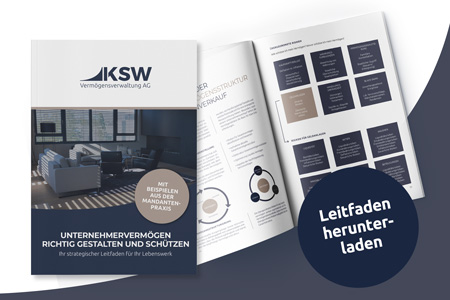 Abbildung des KSW Unternehmerleitfadens